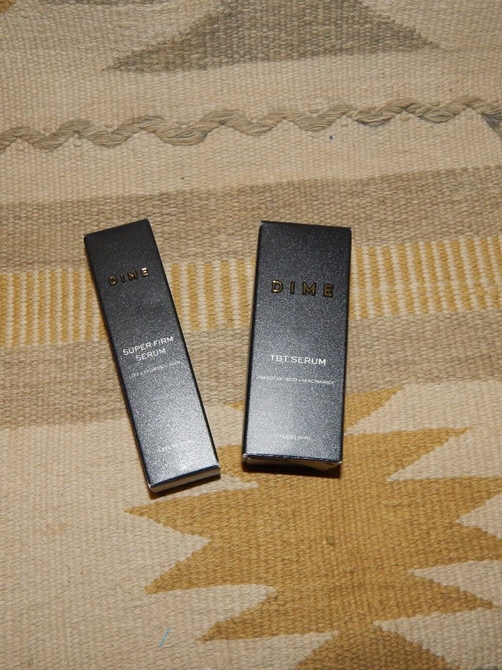 DIME Super Firm Serum .5oz & TBT Serum 1oz Set - Full Size BNIB